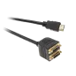 HDMI wtyk na 2 x DVI 24+5 gniazdo HDMI wtyk na 2 x DVI 24+5 gniazdo