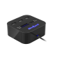 HUB USB 2.0 3 portowy z czytnikiem kart pamięci HUB USB 2.0 3 portowy z czytnikiem kart pamięci