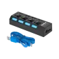 HUB USB 3.0 4 portowy Rebel