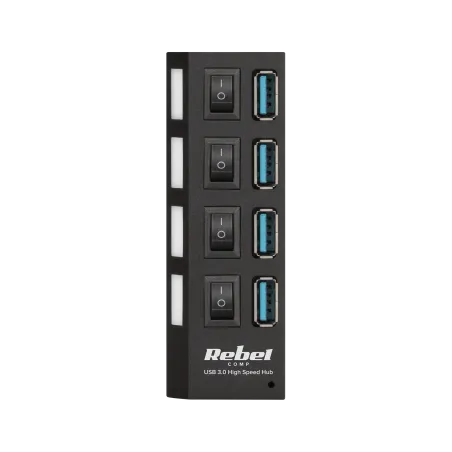 HUB USB 3.0 4 portowy Rebel