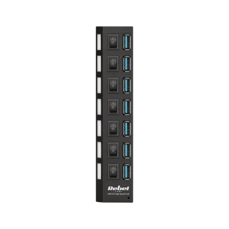 HUB USB 3.0 7 portowy Rebel