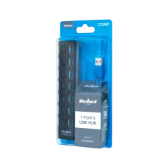 HUB USB 3.0 7 portowy Rebel