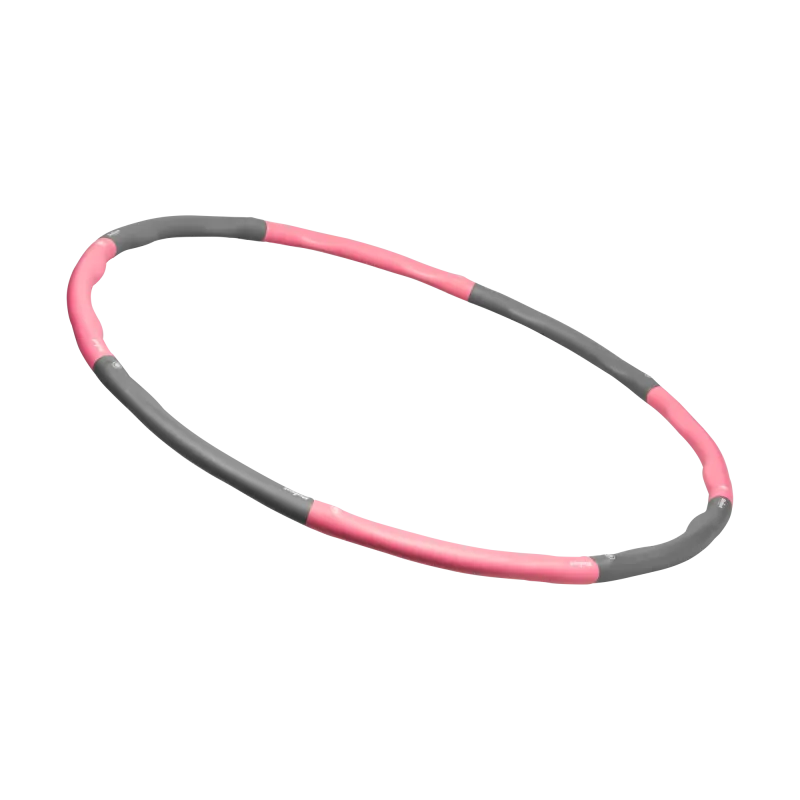 Hula Hop odchudzające koło 95cm, różowe, REBEL ACTIVE