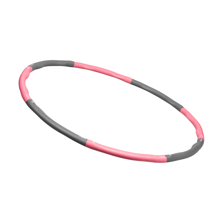 Hula Hop odchudzające koło 95cm, różowe, REBEL ACTIVE Hula Hop odchudzające koło 95cm, różowe, REBEL ACTIVE