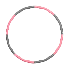 Hula Hop odchudzające koło 95cm, różowe, REBEL ACTIVE