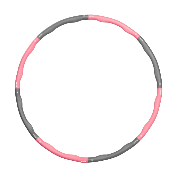 Hula Hop odchudzające koło 95cm, różowe, REBEL ACTIVE Hula Hop odchudzające koło 95cm, różowe, REBEL ACTIVE