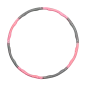 Hula Hop odchudzające koło 95cm, różowe, REBEL ACTIVE