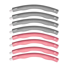 Hula Hop odchudzające koło 95cm, różowe, REBEL ACTIVE