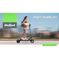 Hulajnoga elektryczna REBEL FAST WHEELS PRO MAX