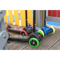 Hulajnoga trójkołowa REBEL KIDS WHEELS GREEN