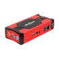 Jump starter - power bank z przewodami rozruchowymi i kompresorem
