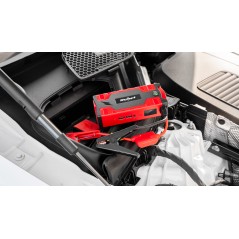 Jump starter - power bank z przewodami rozruchowymi i kompresorem