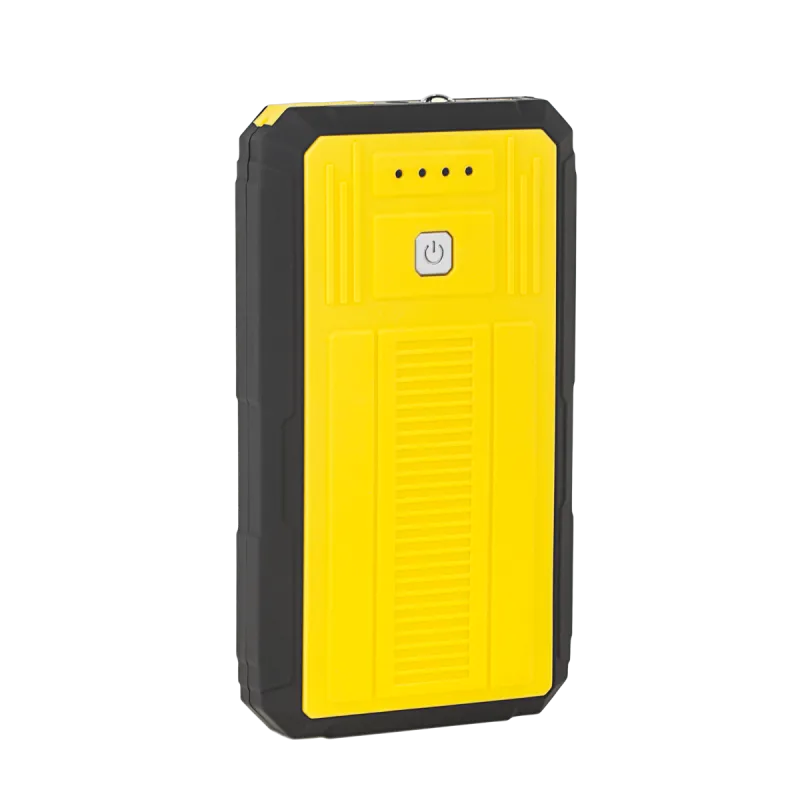 Jump starter - power bank, urządzenie rozruchowe z kablami w zestawie