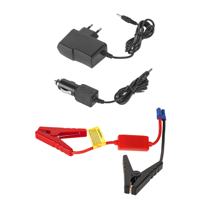Jump starter - power bank, urządzenie rozruchowe z kablami w zestawie Jump starter - power bank, urządzenie rozruchowe z kablami w zestawie