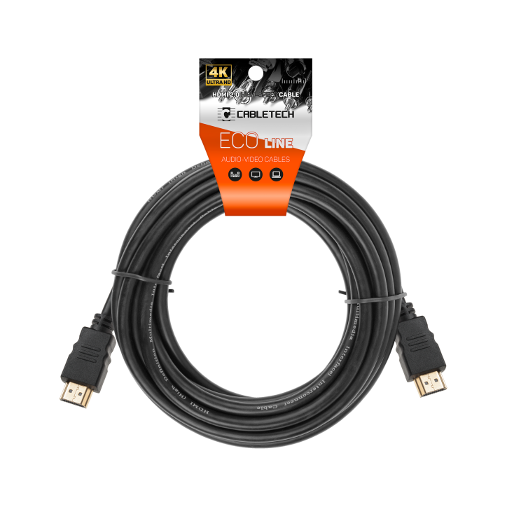Kabel HDMI - HDMI 2.0 4K 20m Cabletech Eco Line Kabel HDMI - HDMI 2.0 4K 20m Cabletech Eco Line