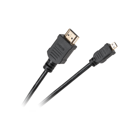 Kabel wtyk HDMI typ A - wtyk mikro HDMI typ D