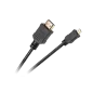 Kabel wtyk HDMI typ A - wtyk mikro HDMI typ D