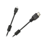 Kabel wtyk HDMI typ A - wtyk mikro HDMI typ D Cabletech economic