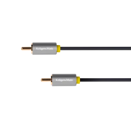 Kabel 1RCA-1RCA 0.5m Kruger&Matz Basic