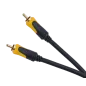 Kabel 1RCA-1RCA 0.5m coaxial Cabletech Basic Edition