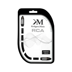 Kabel 1RCA-1RCA 1.8m Kruger&Matz