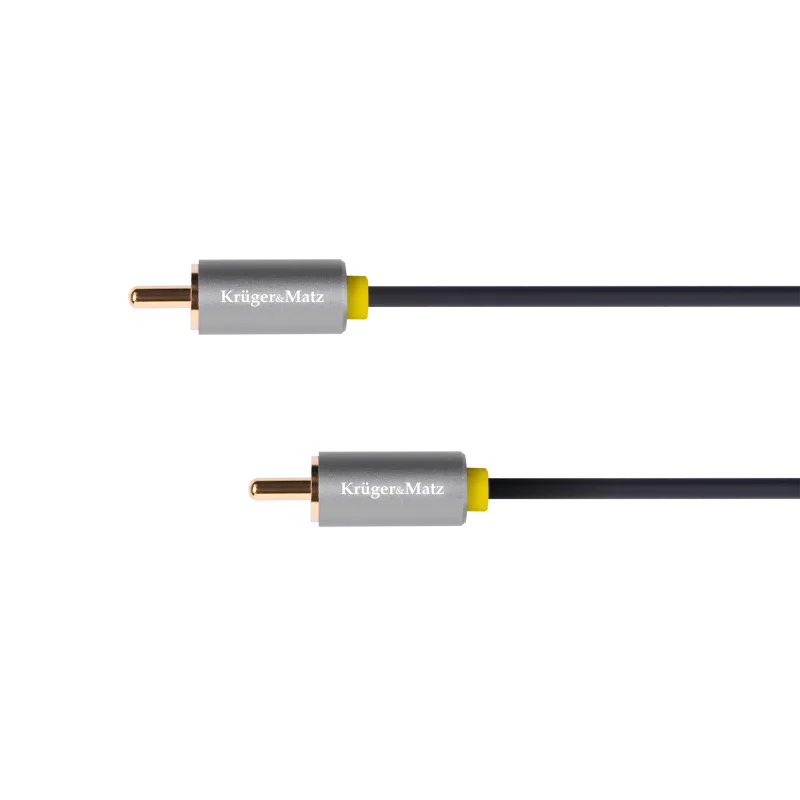 Kabel 1RCA-1RCA 1m Kruger&Matz Basic Kabel 1RCA-1RCA 1m Kruger&Matz Basic