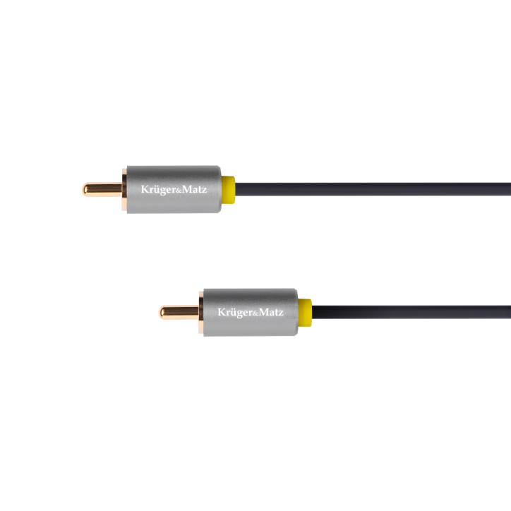 Kabel 1RCA-1RCA 1m Kruger&Matz Basic Kabel 1RCA-1RCA 1m Kruger&Matz Basic