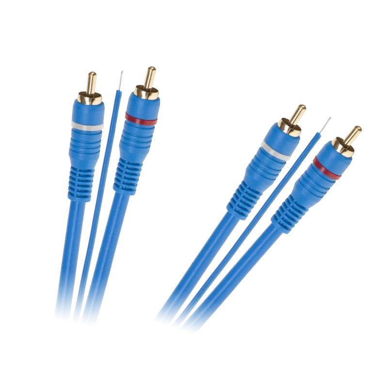 Kabel 2 x RCA - 2 x RCA + żyła 5m Kabel 2 x RCA - 2 x RCA + żyła 5m