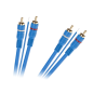 Kabel 2 x RCA - 2 x RCA + żyła 5m Kabel 2 x RCA - 2 x RCA + żyła 5m