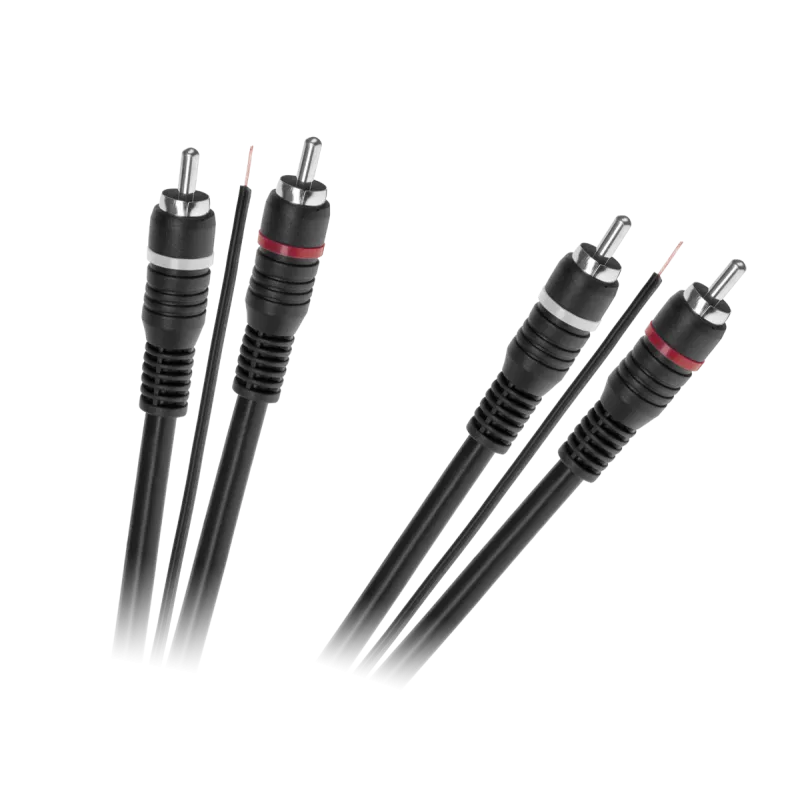 Kabel 2 x RCA - 2 x RCA z żyłą sterującą Kabel 2 x RCA - 2 x RCA z żyłą sterującą