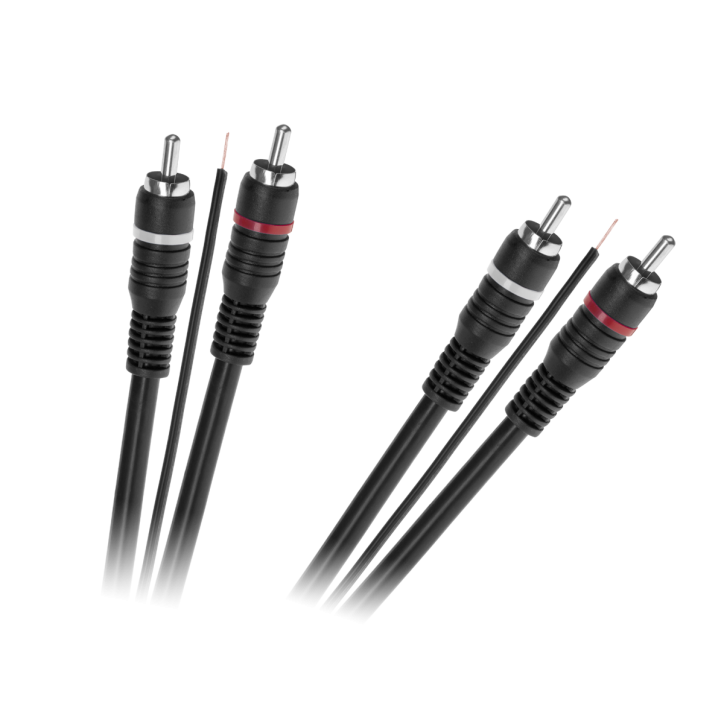 Kabel 2 x RCA - 2 x RCA z żyłą sterującą Kabel 2 x RCA - 2 x RCA z żyłą sterującą