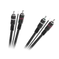 Kabel 2 x RCA - 2 x RCA z żyłą sterującą Kabel 2 x RCA - 2 x RCA z żyłą sterującą