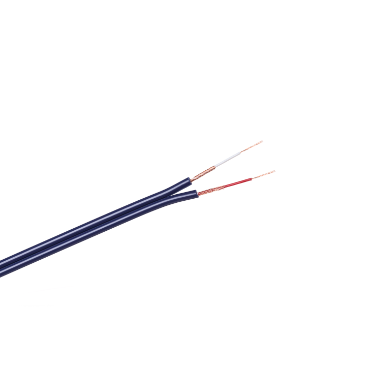 Kabel 2 x RCA-3mm niebieski Kabel 2 x RCA-3mm niebieski