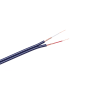 Kabel 2 x RCA-4mm niebieski Kabel 2 x RCA-4mm niebieski