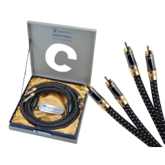 Kabel 2RCA-2RCA 1,8m audio Cabletech Platinum Edition
