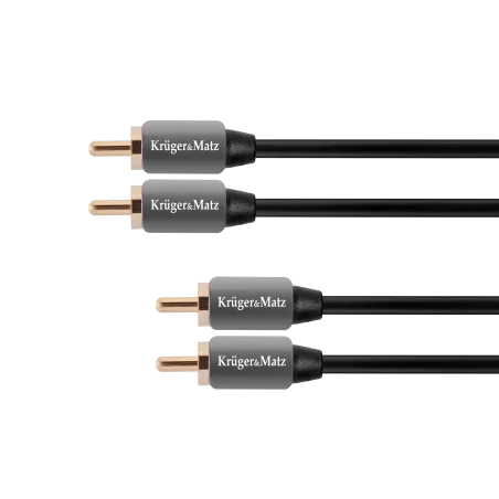 Kabel 2RCA-2RCA 1.0m Kruger&Matz