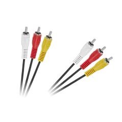 Kabel 3 x RCA - 3 x RCA 1,8m