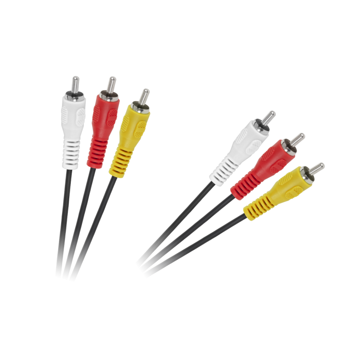 Kabel 3 x RCA - 3 x RCA 1,8m Kabel 3 x RCA - 3 x RCA 1,8m