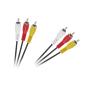 Kabel 3 x RCA - 3 x RCA 1,8m Kabel 3 x RCA - 3 x RCA 1,8m