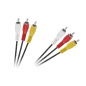 Kabel 3 x RCA - 3 x RCA 1,8m Kabel 3 x RCA - 3 x RCA 1,8m