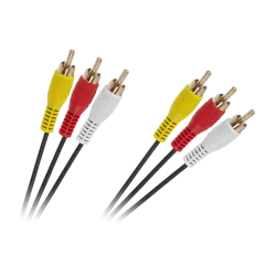 Kabel 3 x RCA - 3 x RCA 2m