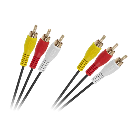 Kabel 3 x RCA - 3 x RCA 2m