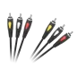 Kabel 3RCA-3RCA 1.8m Cabletech Eco-Line