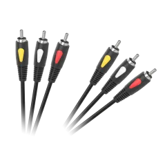 Kabel 3RCA-3RCA 3.0m Cabletech Eco-Line