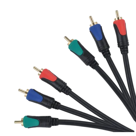 Kabel 3RCA-3RCA Component 1.8m Cabletech Basic Edition