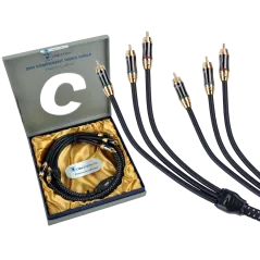Kabel 3RCA-3RCA Component 1.8m Cabletech Platinum Edition