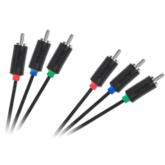 Kabel 3RCA-3RCA Component 1.8m Cabletech standard
