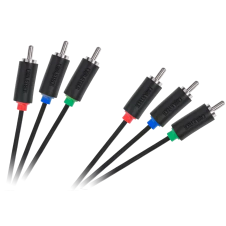 Kabel 3RCA-3RCA Component 1.8m Cabletech standard