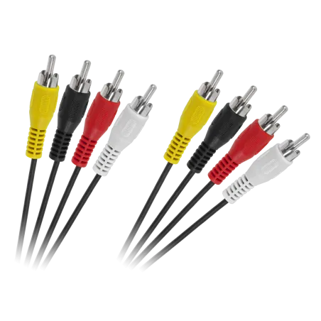 Kabel 4 x RCA - 4 x RCA 1.8m