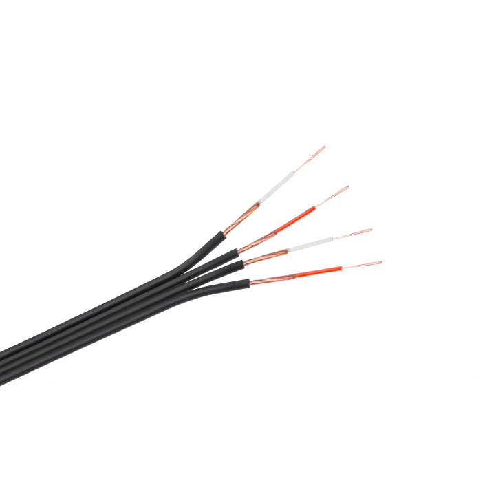 Kabel 4 x RCA CZARNY Kabel 4 x RCA CZARNY